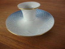 Load image into Gallery viewer, Vintage Bing Grondahl Blue White Seagull Single Candleholder
