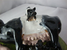 Load image into Gallery viewer, Lynn Bailey Folk Art Potter Mama Pig with Piglets Pottery Table Figurine
