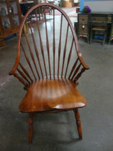 Load image into Gallery viewer, Vintage European Continuous Arm Windsor Dining Chair
