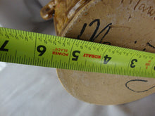 Load image into Gallery viewer, Marvin Bailey SC Potter Tan Squiggly 6 Tooth Ugly Face Jug 11" Tall
