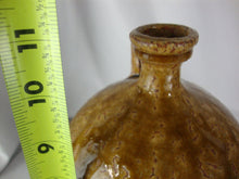 Load image into Gallery viewer, Marvin Bailey SC Potter Tan Squiggly 6 Tooth Ugly Face Jug 11" Tall
