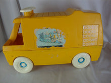 Load image into Gallery viewer, Vintage Little Golden Books Ride On Bookmobile with Books
