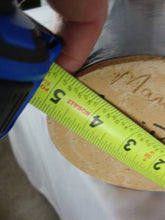 Load image into Gallery viewer, Marvin Bailey SC Potter Signed Folk Art Pottery Dark Woman in Dress with Two Face Jugs in Hands Jug
