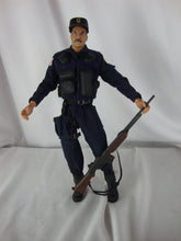 Load image into Gallery viewer, 2000 21st Century 1/6 Police Officer Rifle Hat Tactical Vest Toy Figurine
