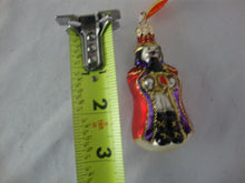 Load image into Gallery viewer, Vintage Taron Collection, Poland Mercury Glass Painted Wise Man Christmas Ornament
