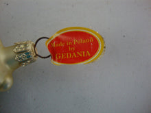 Load image into Gallery viewer, Vintage Taron Collection, Poland Mercury Glass Teddy Bear with Vest Christmas Ornament
