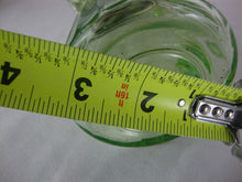 Load image into Gallery viewer, Vintage Vaseline Uranium Glass Syrup Dispenser with Metal Flip Lid
