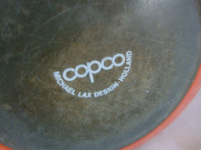Load image into Gallery viewer, 1960's Copco Michael Lax Orange Enamel with Teak Handle Tea Kettle
