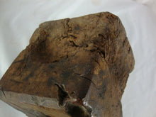 Load image into Gallery viewer, Antique Primitive Handmade Wood Block Wood Handle Mallet Hand Tool
