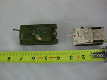 Load image into Gallery viewer, 1970's Zylmex Diecast Play Army Tanks T409 &amp; T412 Hong Kong

