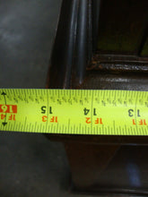 Load image into Gallery viewer, Vintage Mahogany One Piece China Display Hutch with Top Brass Gallery Rail
