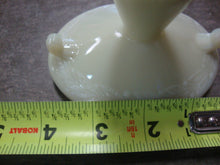 Load image into Gallery viewer, Vintage McKee Fenton Custard Uranium Glass Single Candleholder
