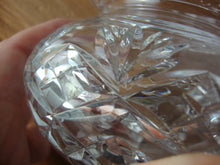 Load image into Gallery viewer, Vintage Crystal Pineapple Pattern Footed Condiment Jar with Lid and Spoon
