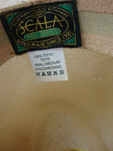 Load image into Gallery viewer, Scala Pro Dorfman Pacific Men's Small Medium Safari Style Hat with Black Ribbon
