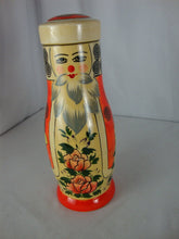 Load image into Gallery viewer, Vintage Russian Matryoshka St Nicholas with Roses Nesting Doll with 10 Non Nesting Figurine Set
