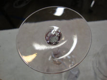 Load image into Gallery viewer, Vintage Pink Clear Crystal Water Goblet Glasses Set of 10
