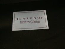 Load image into Gallery viewer, Henredon Camel Back Brown Leather Nailhead Trim Three Cushion Sofa Couch
