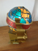 Load image into Gallery viewer, 1976 Schlitz Beer Electric Spinnning Globe and Clock Register Display
