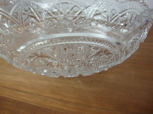 Load image into Gallery viewer, Vintage Cambridge Glass EAPG Sawtooth Stars Arches Pattern Glass Bowl

