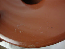 Load image into Gallery viewer, Vintage Brown Enamel Spittoon with Removable Lid
