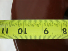 Load image into Gallery viewer, Vintage Brown Enamel Spittoon with Removable Lid
