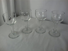 Load image into Gallery viewer, Vintage Crystal Hollow Stem Wine Glass Set of 4

