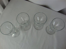 Load image into Gallery viewer, Vintage Crystal Hollow Stem Wine Glass Set of 4

