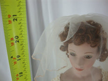 Load image into Gallery viewer, Vintage Ashton Drake Autumn Reflections Bride Porcelain Doll with Stand No Box
