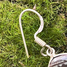 Load image into Gallery viewer, Earrings, Sterling Silver, Picture Jasper
