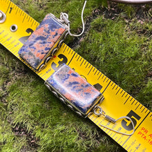 Load image into Gallery viewer, Earrings, Sterling Silver, Sunset Sodalite
