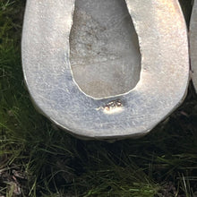 Load image into Gallery viewer, Earrings, Sterling Silver, Agate in Matrix
