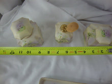Load image into Gallery viewer, Vintage Andrea by Sadek Porcelain Floral Dresser Bottle Set with Tray
