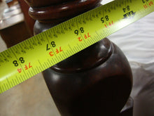 Load image into Gallery viewer, Vintage Spiral Four Poster Queen Full Bed Frame with Headboard Footboard
