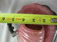 Load image into Gallery viewer, Vintage Hull USA Pink Grey Speckled Ceramic Wall Vase Pocket
