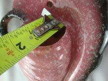 Load image into Gallery viewer, Vintage Hull USA Pink Grey Speckled Ceramic Wall Vase Pocket
