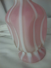 Load image into Gallery viewer, 1953 Fenton Cranberry Satin Rib Optic Pinched Vase
