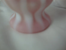 Load image into Gallery viewer, 1953 Fenton Cranberry Satin Rib Optic Pinched Vase
