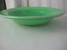 Load image into Gallery viewer, Pre-1986 Fiesta Ware Light Green Flat Rim Bowl

