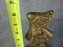 Load image into Gallery viewer, Vintage Solid Brass Holly Hobbie Small Door Stop
