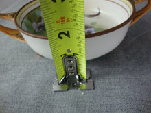 Load image into Gallery viewer, Vintage Nippon Handpainted Butterfly Flowers Handled Small Bowl
