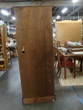 Load image into Gallery viewer, Farmhouse Pine Country Pantry Cupboard Painted Carved Hinged Front Door

