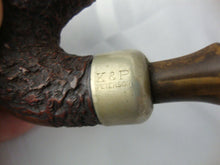 Load image into Gallery viewer, MCM K &amp; P Peterson Ireland Rustic Briar Smoking Pipe Used
