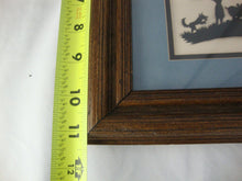 Load image into Gallery viewer, Vintage Scherenschnitte Sue Schultz Scissor Cuttings Apple Tree Picking Day Framed Artwork
