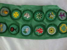 Load image into Gallery viewer, 1970s Girl Scout #113 Sash with Pins and Badges
