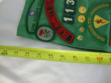 Load image into Gallery viewer, 1970s Girl Scout #113 Sash with Pins and Badges

