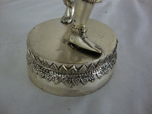 Load image into Gallery viewer, Vintage Metal Silver Tone Thai Bali Standing Dancer Figurine
