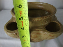 Load image into Gallery viewer, Vintage Ikebana Unmarked Strawberry Pottery Planter
