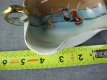 Load image into Gallery viewer, Vintage Royal Bayreuth Bavaria Children on Beach Handled Bon Bon Dish
