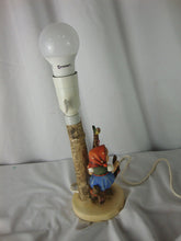Load image into Gallery viewer, Vintage Goebel Hummel Girl with Bird Lamp Base No Shade
