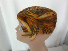 Load image into Gallery viewer, 1950's Womens Pheasant Feather Fascinator Hat Cap
